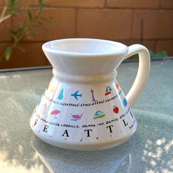 Vintage Seattle No Spill Mug Luke-a-Tuke Vtg 1990 - Picture 1 of 6